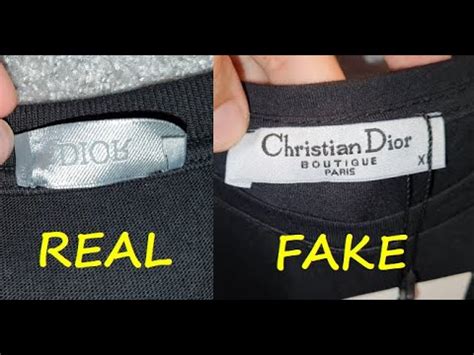 fake dior sweatshirt|how to tell if dior shirt is real.